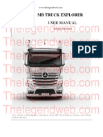 MB Truck Explorer Manual - English PDF