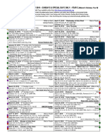 Shortened Lectionary Guide For UMC