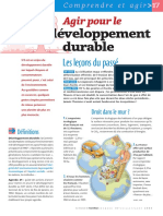 Infographie Carrefour - Agir Pour Le Développement Durable PDF