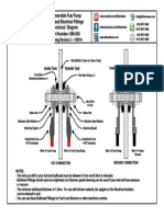 Submersible Fuel Pump Bulkhead Electrical Fittings Technical Diagram Part Number: 866-030