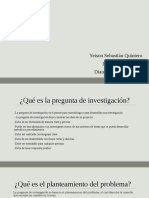 Pregunta de Investigacion