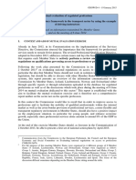 Mutual Evaluation of Regulated Professions Overview of The Regulatory Framework in The Transport Sector by Using The Example of Driving Instructors