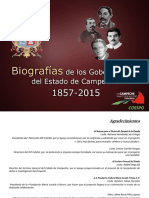 Biografías de los Gobernadores de Campeche