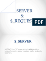 $ - Server & $ - Request