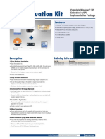 XPe Evaluation Kit - DS (03.27.09)
