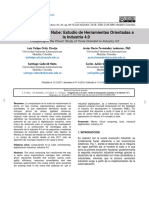 Computación en La Nube: Estudio de Herramientas Orientadas A La Industria 4.0