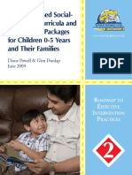 Roadmap 2 Evidence Based Social Emotional Curricula and Intervention Packages For Children 0 5 Years and Their Families PDF