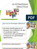 Las Estrategias Didacticas