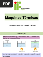 Termodinâmica e máquinas térmicas