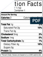 NutritionLabel PDF