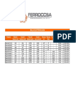 Tabla Malla Electrosoldada PDF