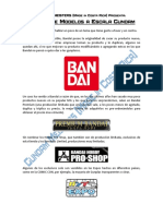 Marcas de Modelos A Escala Gundam PDF