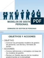 Sesión 4 - Modelos de Gestión de Personas