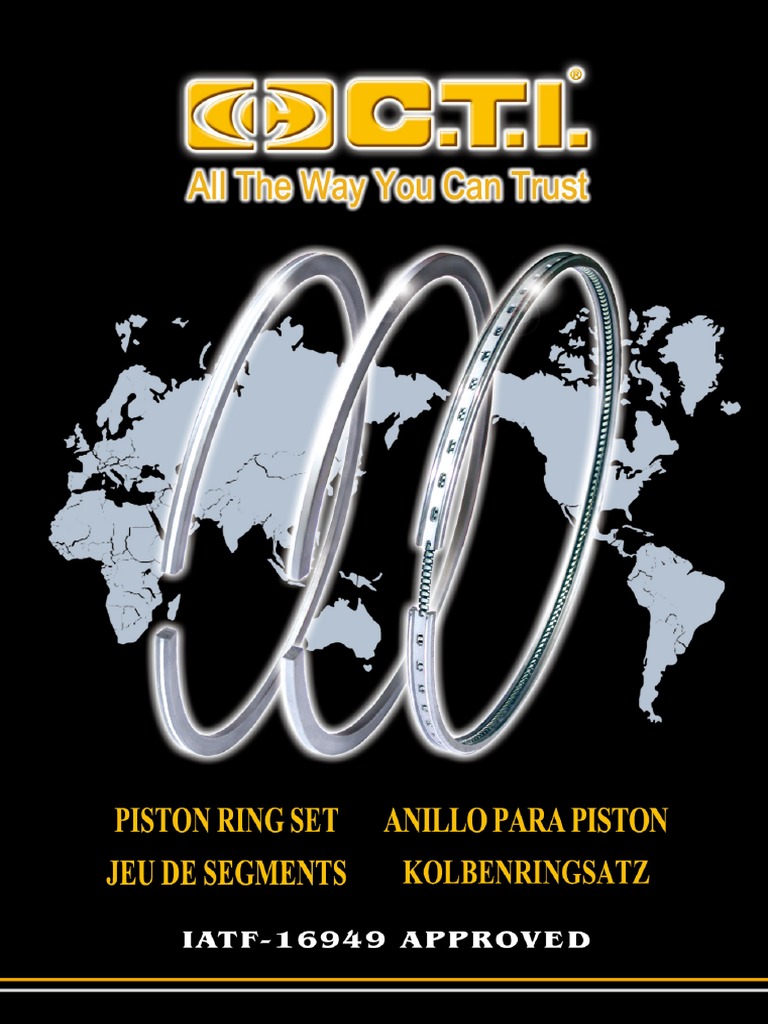 2019 CTI Piston Ring 活塞環目錄 Version 45 | PDF