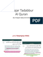 Belajar Tadabbur Al Quran - WPS Office