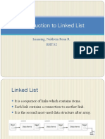 Introduction To Linked List