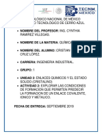 Formación de Un Enlace