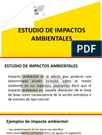 Estudio de Impactos Ambientales