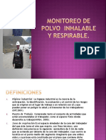 Monitoreo de Polvo Inhalable y Respirable 1 1 PDF