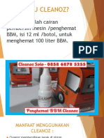 Jual Cleanoz Penghemat BBM Di Solo WA 0858 6878 5255