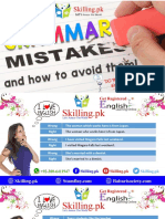 50 Common Mistakes in English Grammar PDF