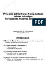 Principios Del Control de Punto de Rocio Del Ghas Natural Por Refrigeracion Mecanica