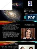 Paula Aguirre Astronoma Chilena