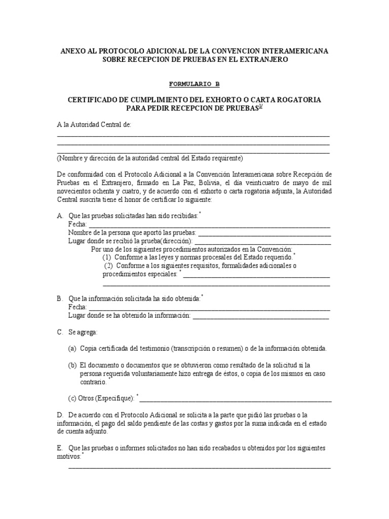 Certificado de Recepción de Pruebas | PDF | Gobierno