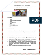 Elaboracion de Un Dado de Carton