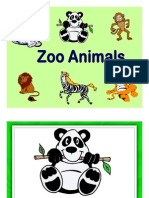 Flashcards Zoo Animals
