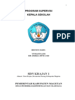 Program Supervisi Kepala Sekolah 2018-2019 SDN Krajan 1