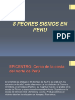 8 Peores Sismos en Peru - Sismos 1