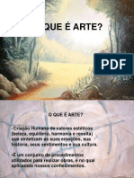 Slide O QUE É ARTE