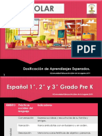 Aprendizajes Esperados Preescolar