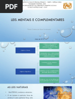 Leis Mentais e Carmicas