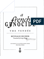 A French Genocide. The Vendée - Reynald Secher