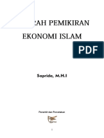 Sejarah Pemikiran Ekonomi Islam PDF