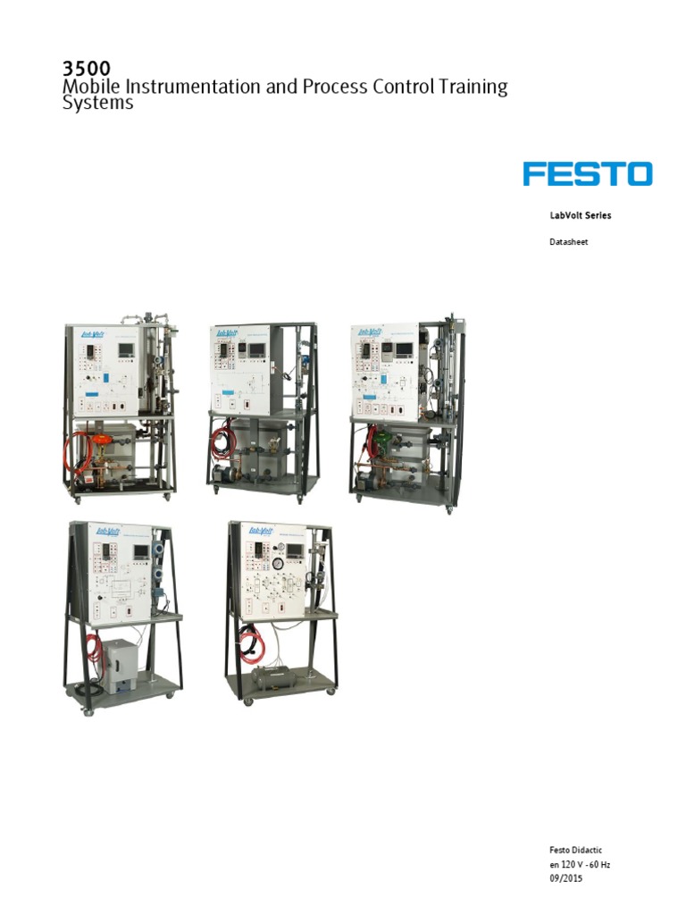 3500 Mobile Instrumentation and Process Control Training Systems | PDF ...