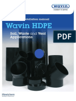 4486 Wavin HDPE Soil Waste and Vent Applications PIM WAV009 WEB