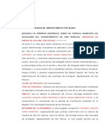 12003-2017-00097 Sentencia Ordinario Divorcio