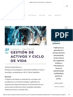 Gestion de Activos y Ciclo de Vida