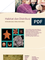 Habitat Dan Distribusi: Echinodermata (Kelas Asteroidea)