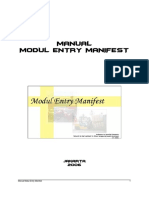 Manual Modul Entry Manifest PDF