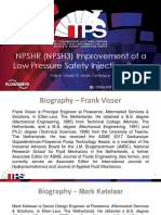 NPSHR (NPSH3) Improvement of A Low Pressure Safety Injection Pump