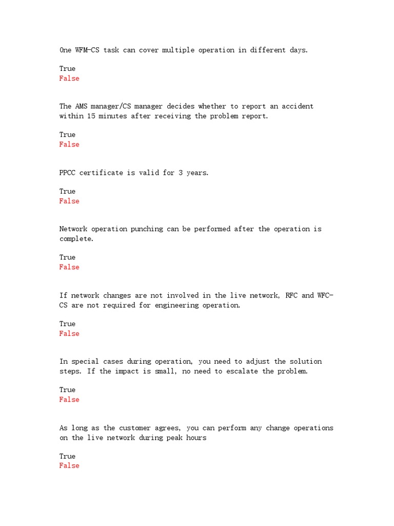 Network Safety Test PDF Verification And Validation Risk