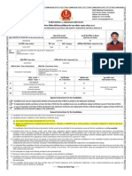 SSC JE exam admit card title