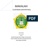 MAKALAH ADMINISTRASI UMUM (Reporting)