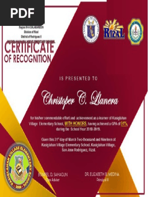 Editable Certificate Design 4