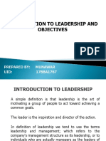 introduction tp leadership 