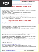 Tripura Current Affairs - January 2018: Download Adobe Acrobat PDF Reader For Mobile App